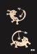 画像2: Moon Light Cat　フープ　ピアス (2)