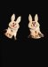 画像1: ２WAY Rabbit　ピアス (1)