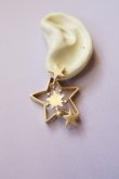 画像1: Milky Way 　片耳ピアス (star chach)