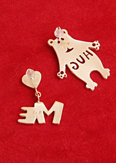 画像: HUG ME BEAR　ピアス