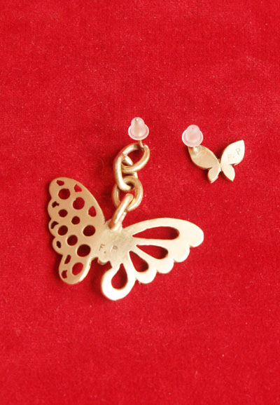 画像: Chain Butterfly　ピアス