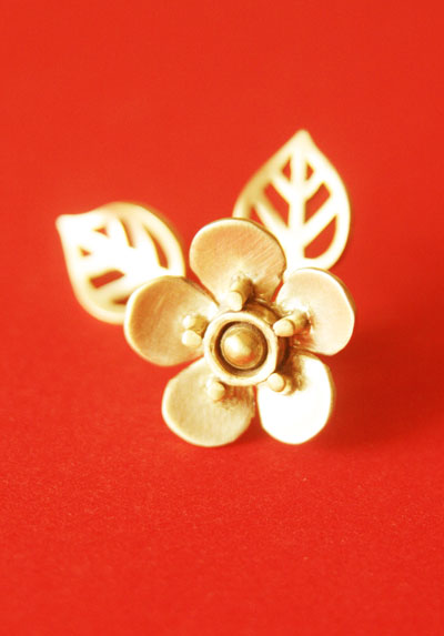 画像: Japnese Flower ピアス